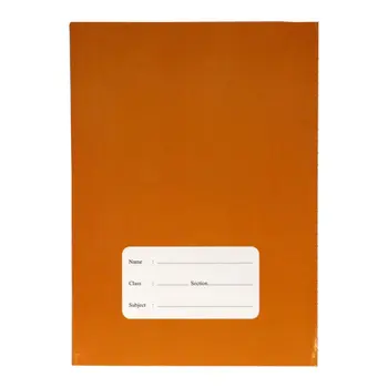 Orange Notebook 100 Sheets