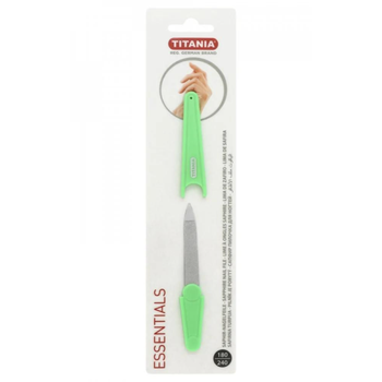 تيتانيا مبرد أظافر مع غطاء 1قطعة