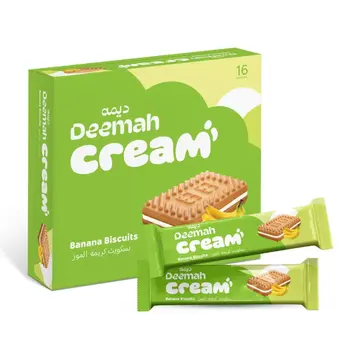 Deemah Banana Sandwich Biscuit 432g