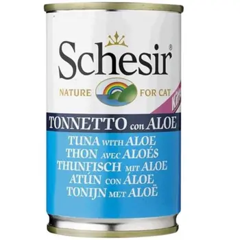 Schesir Tuna Aloe Vera Cat Food 140g