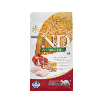 Farmina N&D Chicken & Pomegranate Cat Food 1.5kg