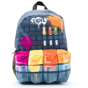 زيبيت شنطة ظهر رسوم فنية 1قطعة