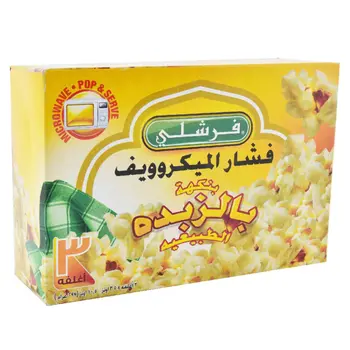 Freshly Natural Butter Microwave Popcorn 3x297g