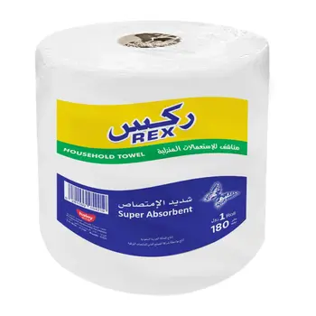 ركس ورق تنشيف ماكسي رول 180متر