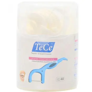 تيسى نكاشة أسنان بلاستيك 40قطعة