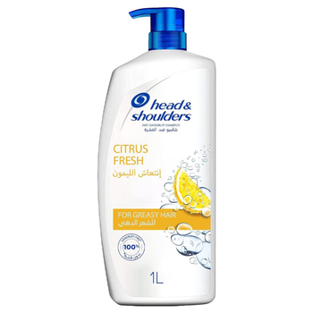 هيد آند شولدرز شامبو مضاد للقشرة بانتعاش الليمون 1لتر