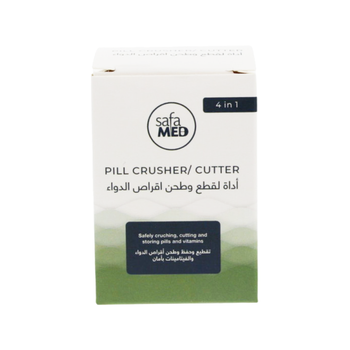 Safa Med 4-in-1 Pill Crusher/Cutter