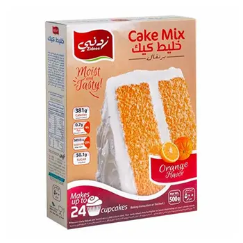 Zidnee Orange Cake Mix 500g