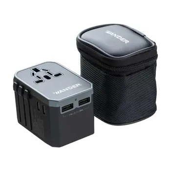 واندر محول دولي مع منفذ شاحن سريع 45واط 1قطعة