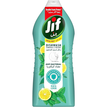JIF Mint & Lemon Antibacterial Dishwashing Liquid 1275ml