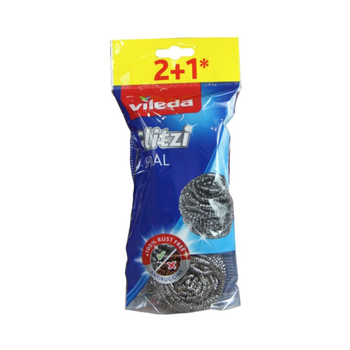 Vileda Glitzi Round Metal Wire 3 Pcs
