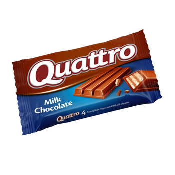 Quattro 4 Fingers Chocolate Wafer 33g
