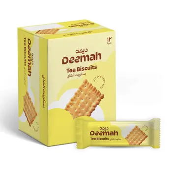 Deemah Tea Biscuit 12x80g Pack