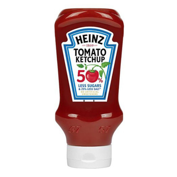 Heinz Tomato Ketchup 50% Less Sugar & 25% Less Salt 435g