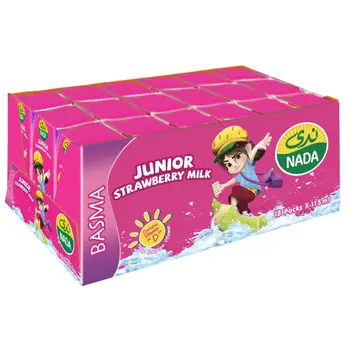 Nada Junior Strawberry Milk 18x115ml