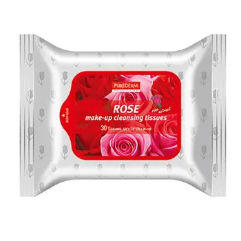 بيورديرم مناديل إزالة المكياج وتنظيف عميق وتفتيح 1عبوة