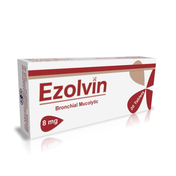Ezolvin Bronchial Mucolytic Tablets 20x8mg