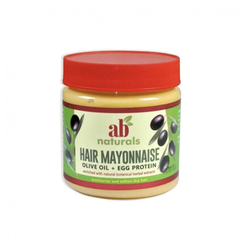 اي بي ناتشورلز كريم المايونيز الأمريكي بزيت الزيتون وبروتين البيض للشعر 500مل