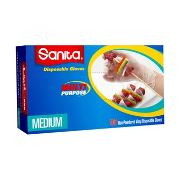 سانيتا   قفاز وسط 100 حبة