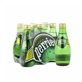 Perrier Natural Sparkling Mineral Water 6x200ml