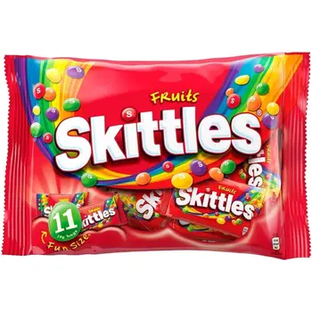 Skittles Fruits Fun Size Candies 11x198g