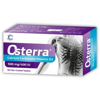 Osterra Calcium Carbonate Vitamin D3 Tablets 30 Count