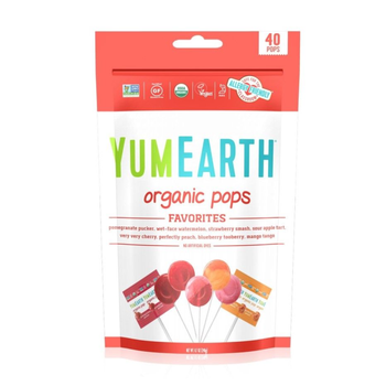 YumEarth Organic Fruit Pops Variety Pack 40x240g