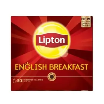 Lipton English Breakfast Black Tea Bags 50 Count