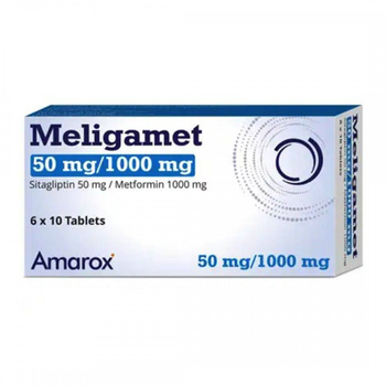 Amarox Meligamet Tablets 60 Count