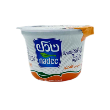 نادك زبادي طازج خالي من اللاكتوز 160جرام