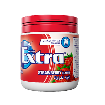 Wrigley's Extra Strawberry Sugar-Free Gum 60 Pieces