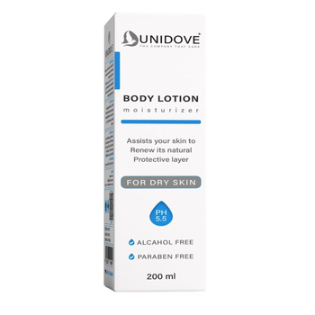 Unidove Alcohol-Free Moisturizing Body Lotion 200ml
