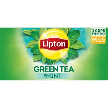 Lipton Mint Green Tea Bags 25 Count