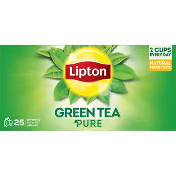 Lipton Green Tea Pure Bags 25 Count