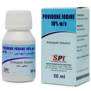 SPI Povidone Iodine 10% Antiseptic Solution 50ml