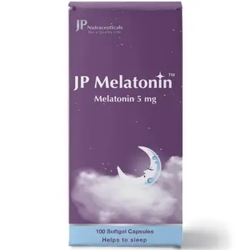 JP Nutraceuicals Melatonin 5mg Sleep Capsules 100 Count