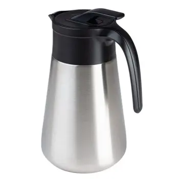 الرماية ترمس ستانلس فضي + أسود ستيل 1لتر