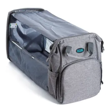 الرماية حقيبة العناية بالطفل رمادي 1قطعة