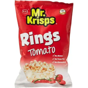 Mr. Krisps Ketchup Potato Rings 80g