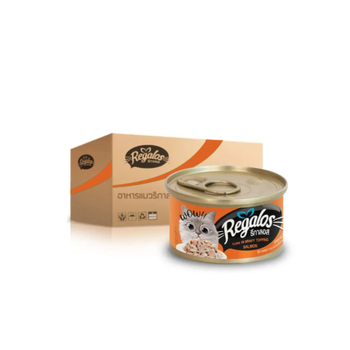 Regalos Tuna & Salmon Canned Food 24x80g