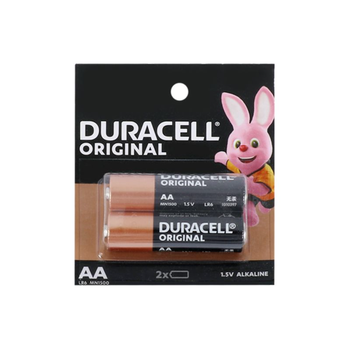 Duracell Original Alkaline AA Batteries 2-Pack