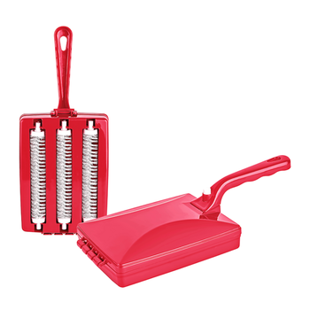 Titiz Red Handled Triple Crumb Brush
