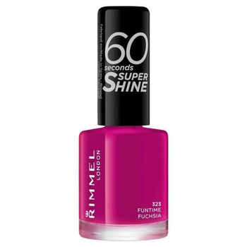 Rimmel 60 Second Fuchsia Nail Polish Super Shine