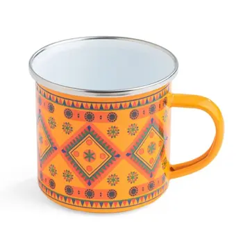 AlRimaya Yellow Enamel Cup