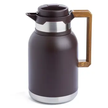 Al Rimaya Brown Stainless Steel Coffee Thermos 1L