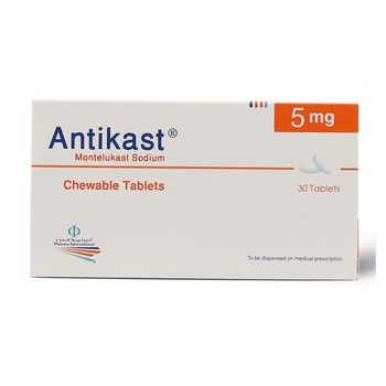 Montelukast Sodium Chewable Tablets 5mg 30 Count