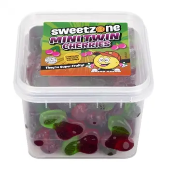 Sweetzone Mini Twin Cherry Candy 170g