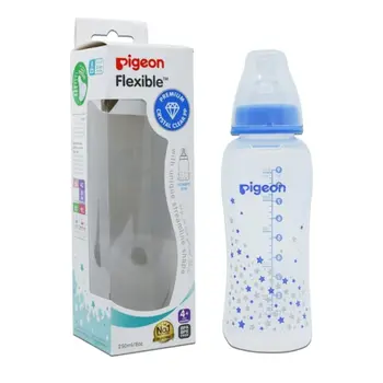Pigeon Flexible BPA-Free Plastic Bottle 250ml