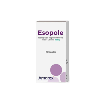 Amarox Esomeprazole Magnesium Capsules 40mg 28 Count