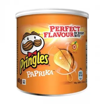 Pringles Paprika Potato Chips 40g